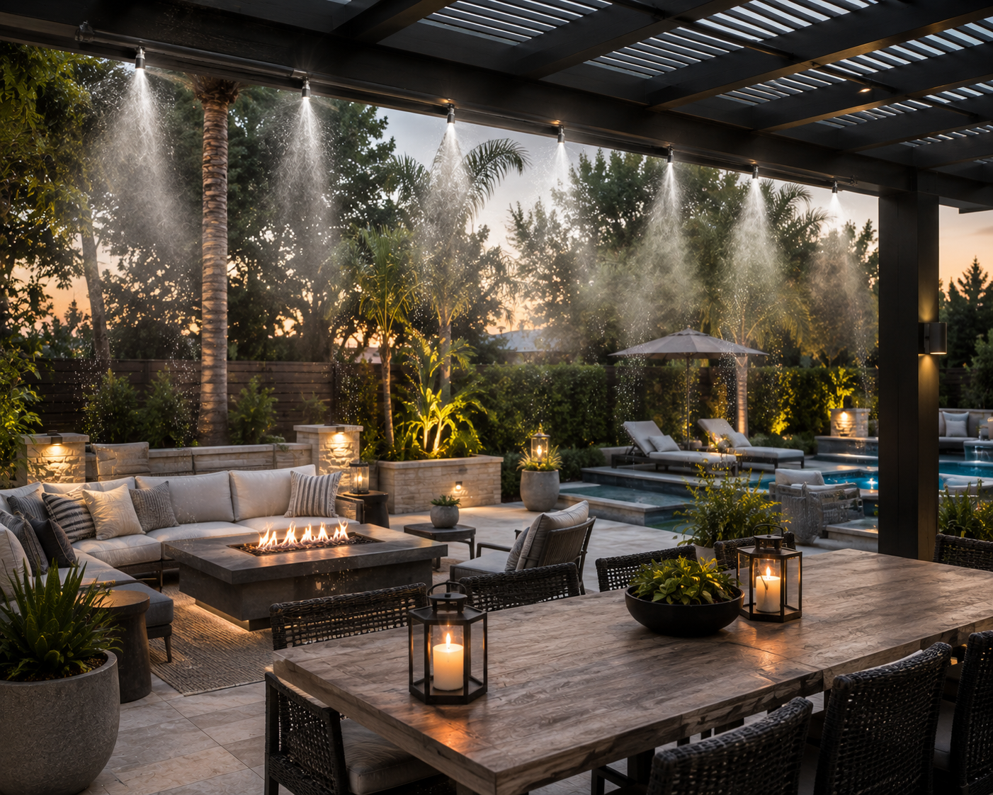Outdoor Water Misters