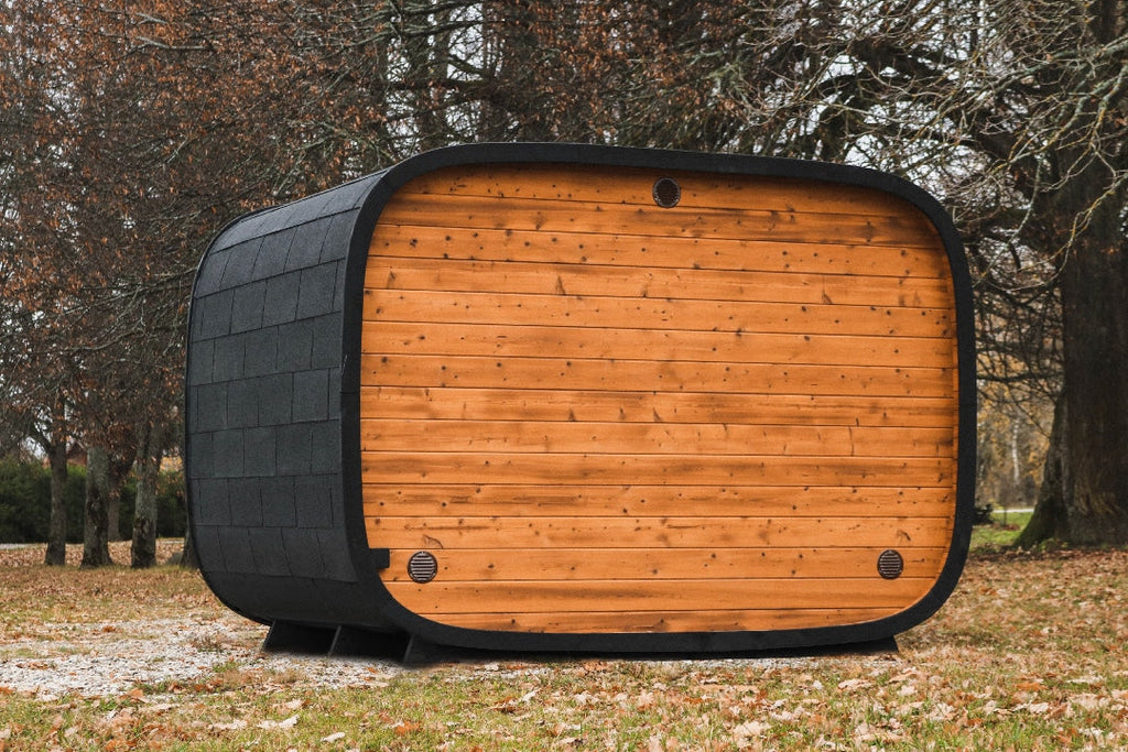 Leil Round Cube Double Sauna