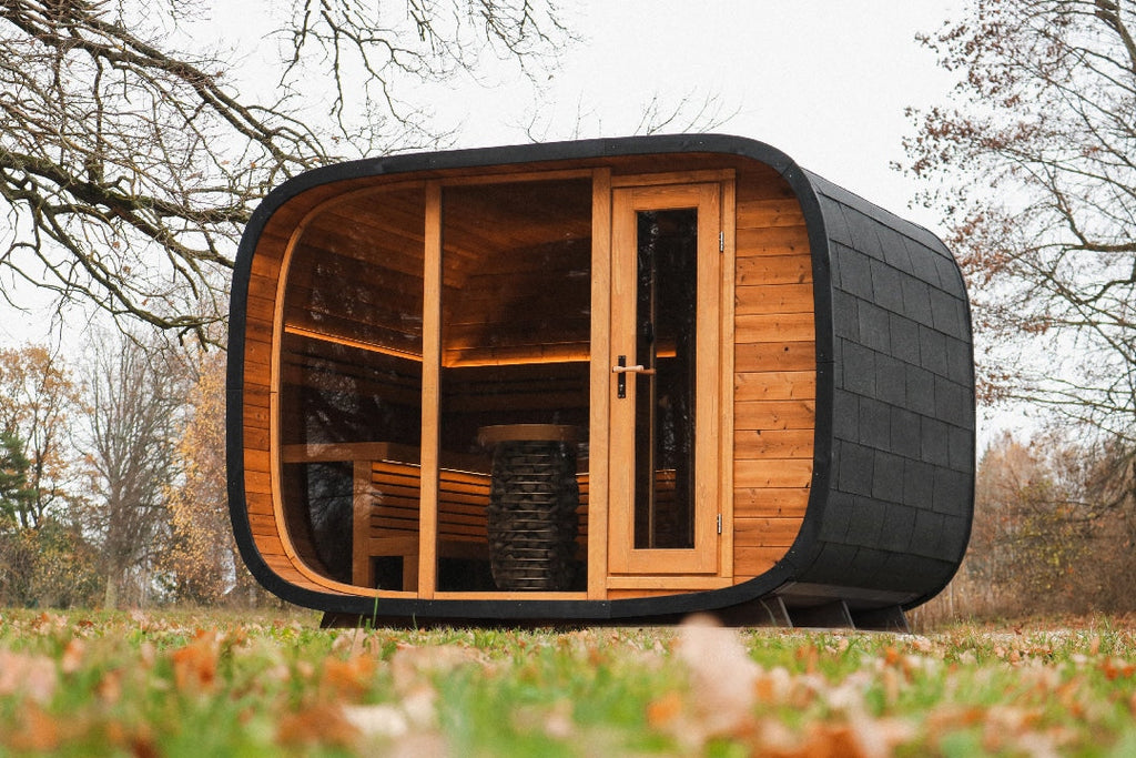 Leil Round Cube Double Sauna