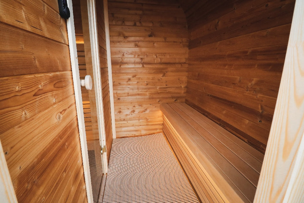 Leil Round Cube Double Sauna