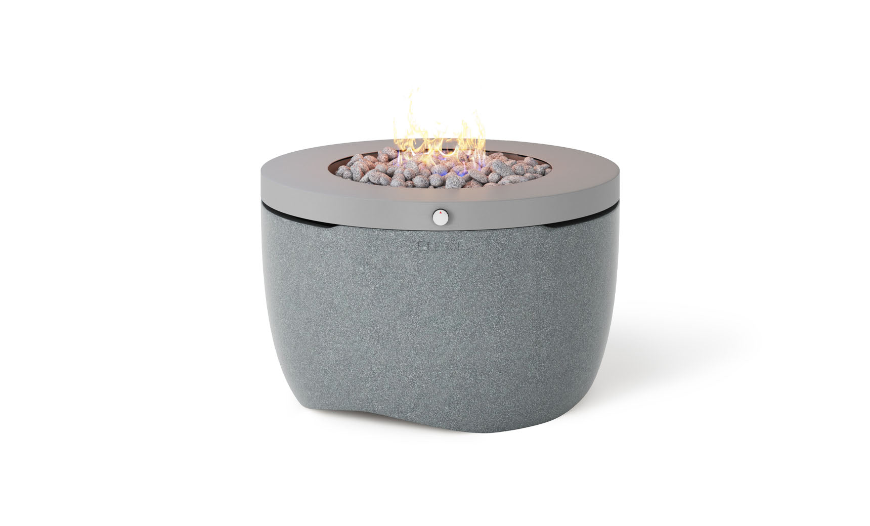 Ledge Lounger Halo Fire Pit
