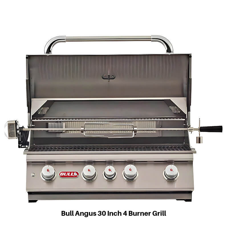 Bull Gourmet Q L-Shaped BBQ Grill Island