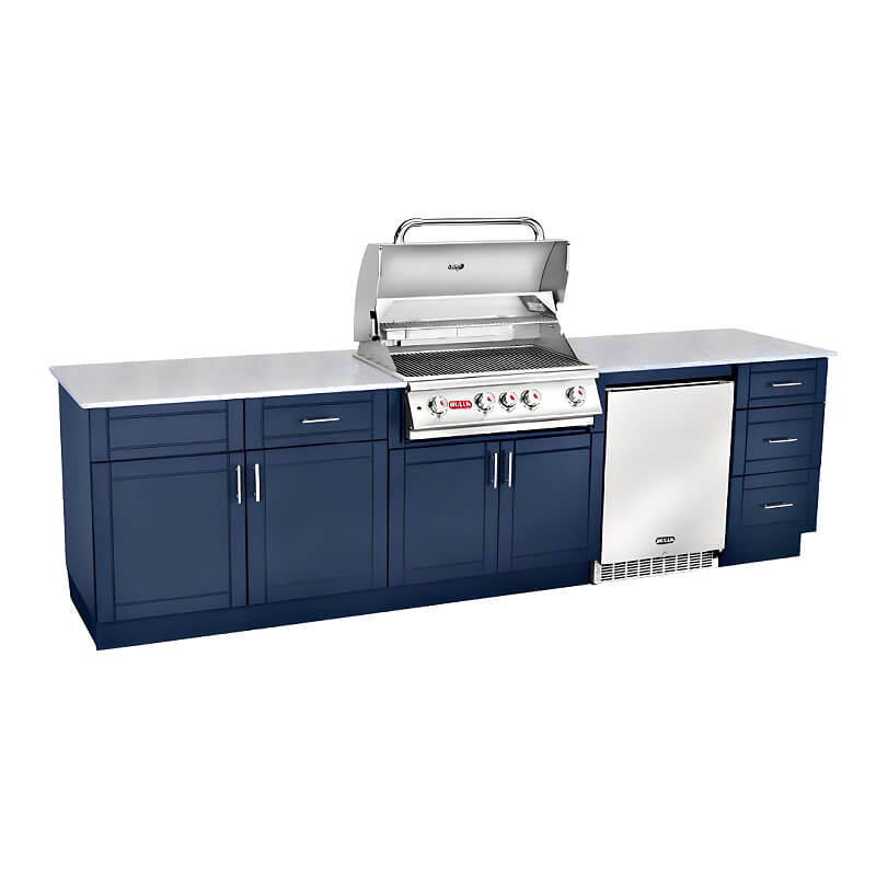 Bull Charleston 10' DuraBull Outdoor Kitchen Island