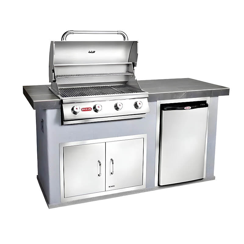 Bull Power Q 6.5-Foot BBQ Grill Island