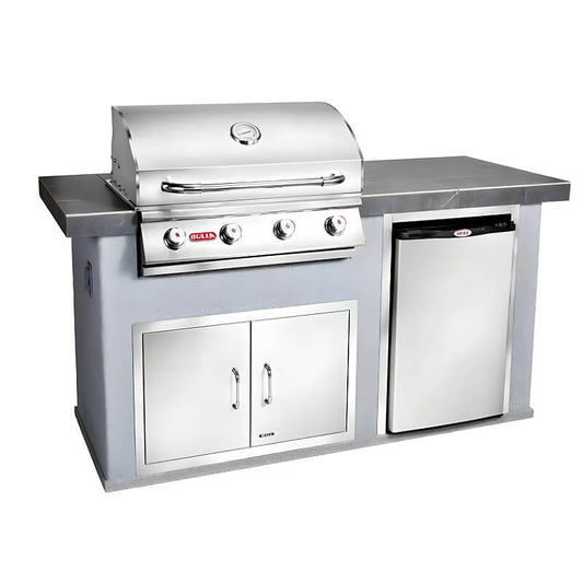 Bull Power Q 6.5-Foot BBQ Grill Island