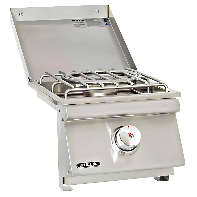 Bull Gourmet Q L-Shaped BBQ Grill Island