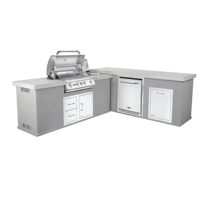 Bull Versa Q BBQ Grill Island