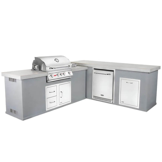 Bull Versa Q BBQ Grill Island