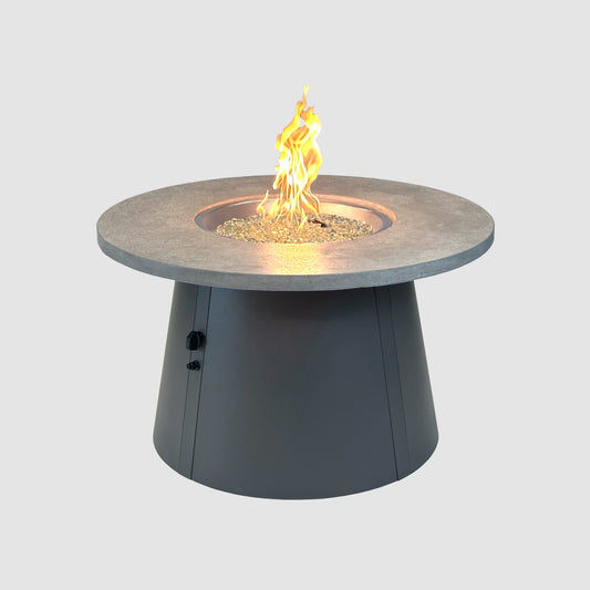 Outdoor GreatRoom Cirvalo 42" Round Gas Fire Pit Table