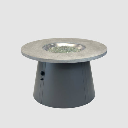 Outdoor GreatRoom Cirvalo 42" Round Gas Fire Pit Table