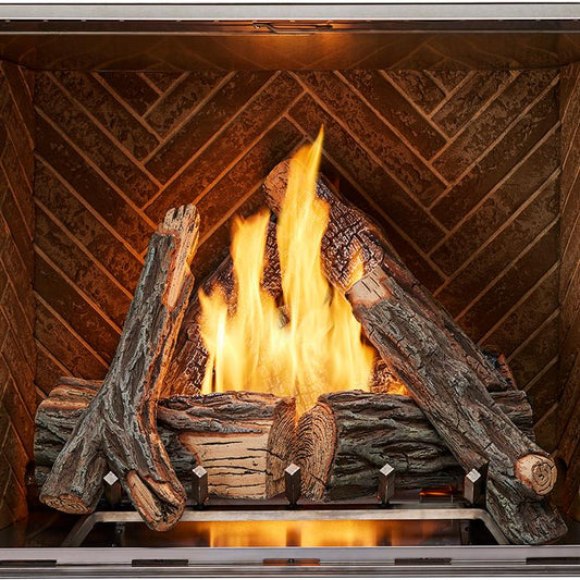 Outdoor Lifestyles Courtyard 42-Inch Outdoor Gas Fireplace