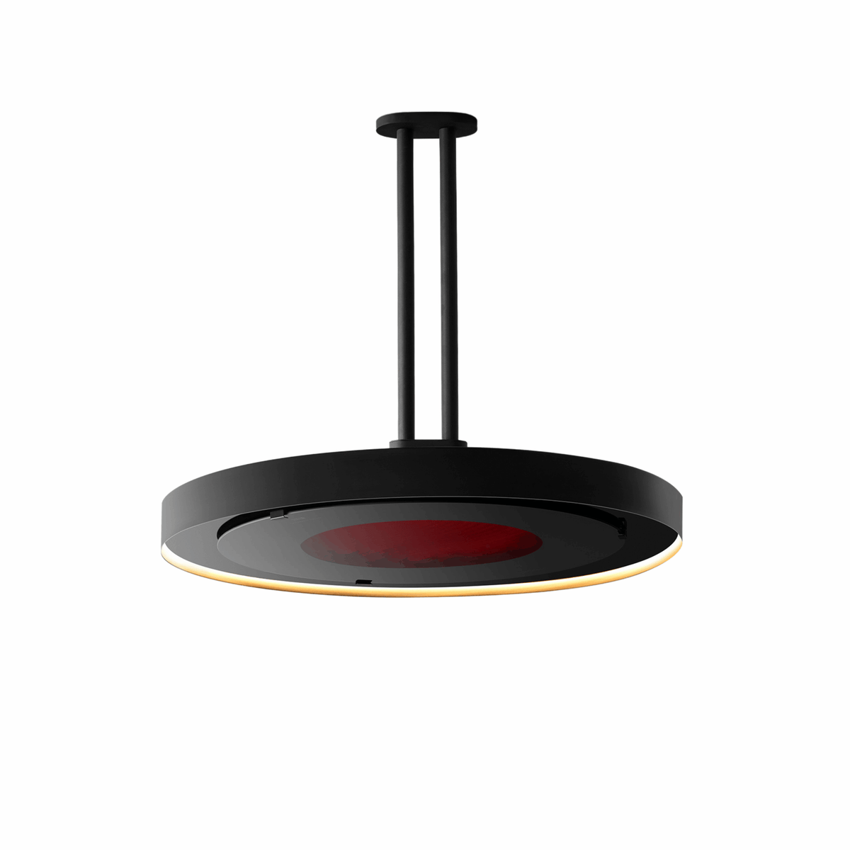 Bromic Eclipse Smart-Heat Electric Patio Heater with 24 in Twin Pole