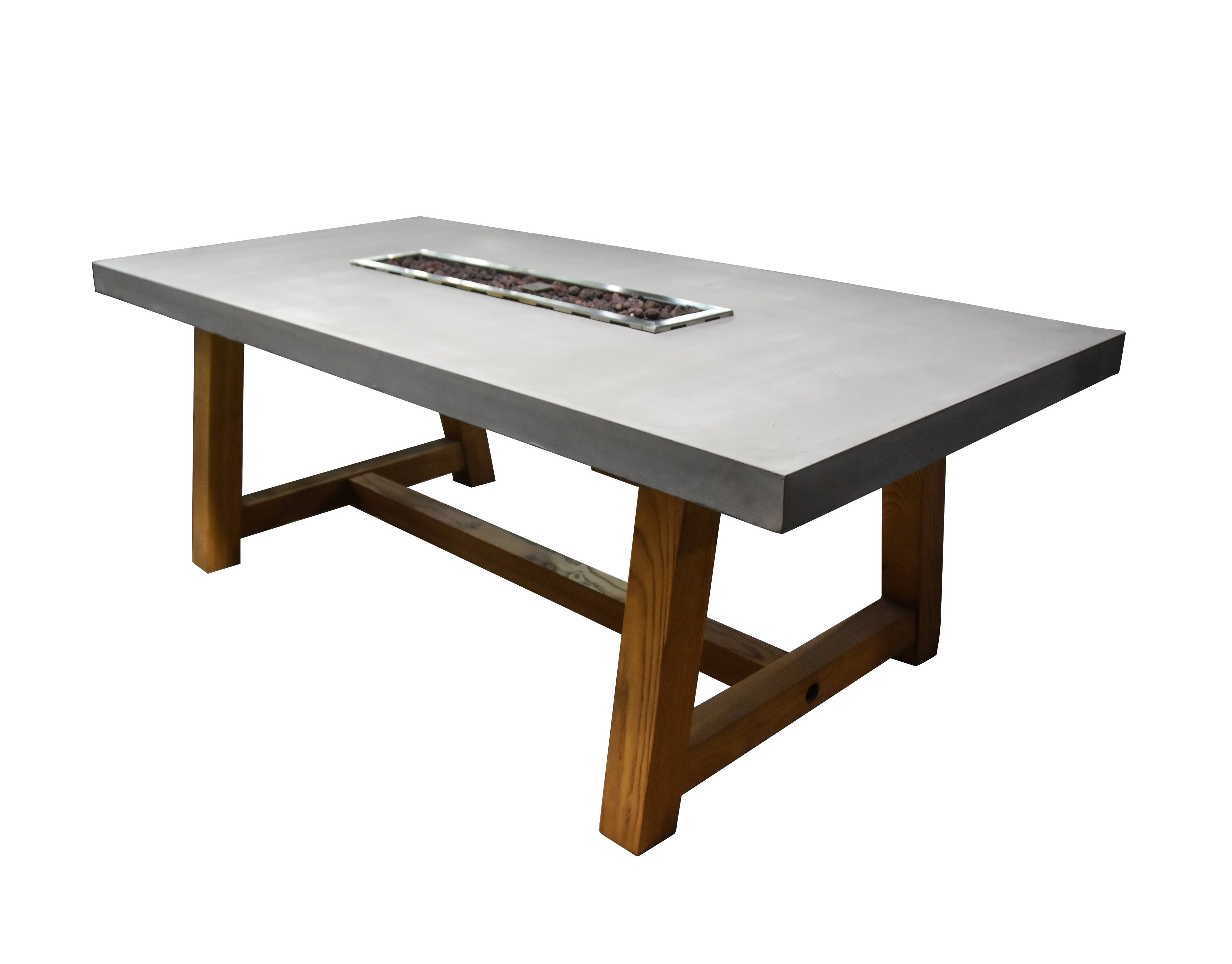Elementi Sonoma Fire Pit Dining Table