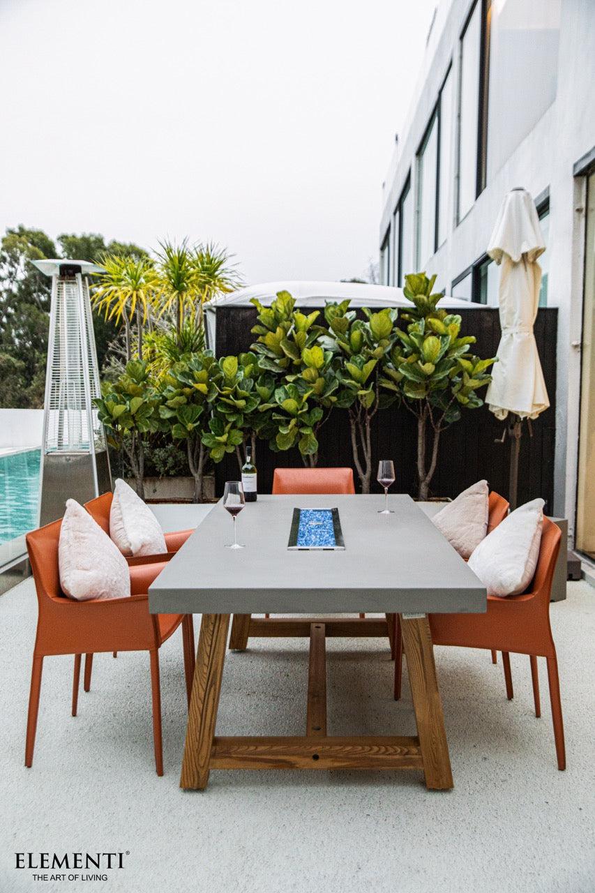 Elementi Sonoma Fire Pit Dining Table