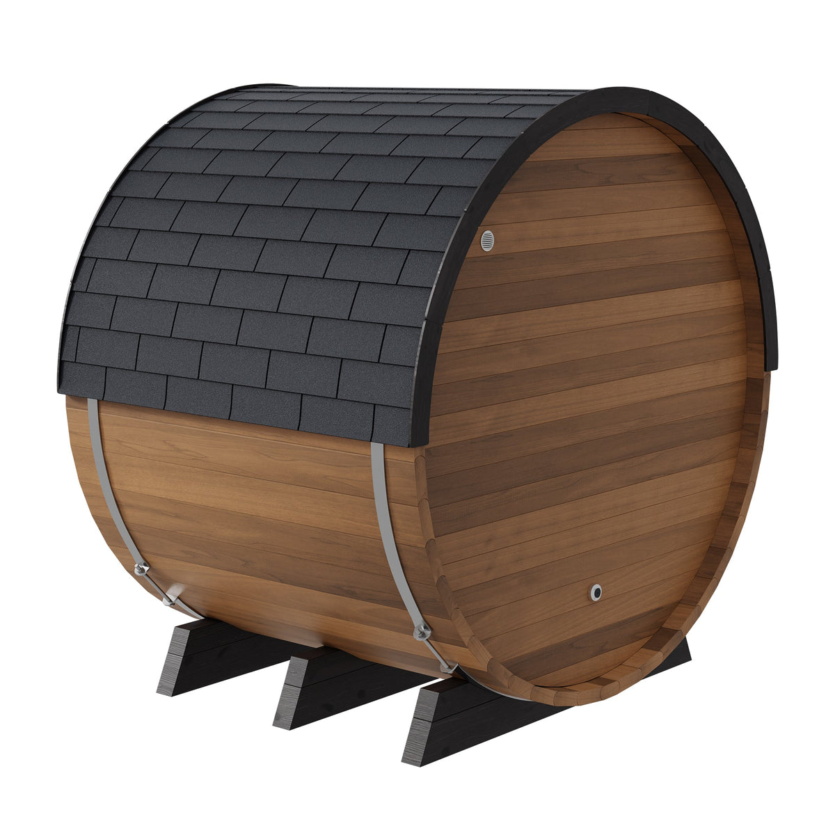 Finnmark 4-Person Trinity FD-6 Combination Infrared & Steam Barrel Canadian Cedar