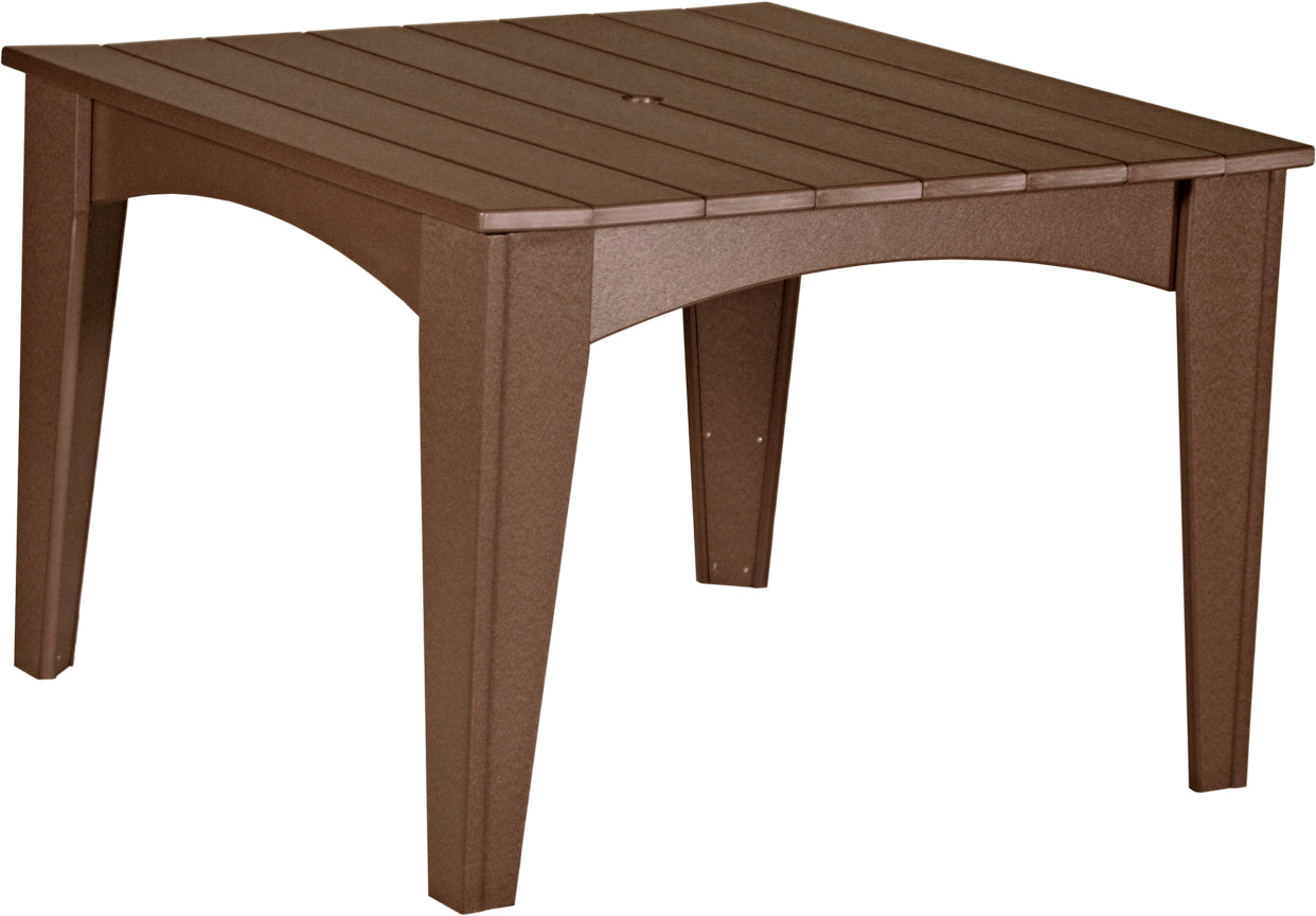 LuxCraft 44″ Island Dining Table Set