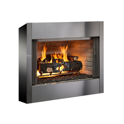 Outdoor Lifestyles Villawood 42-Inch Outdoor Wood Fireplace