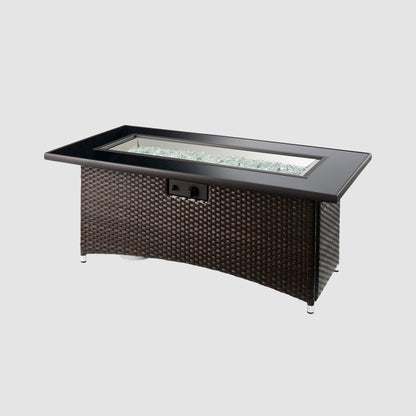 Outdoor GreatRoom Montego 59" Linear Gas Fire Pit Table