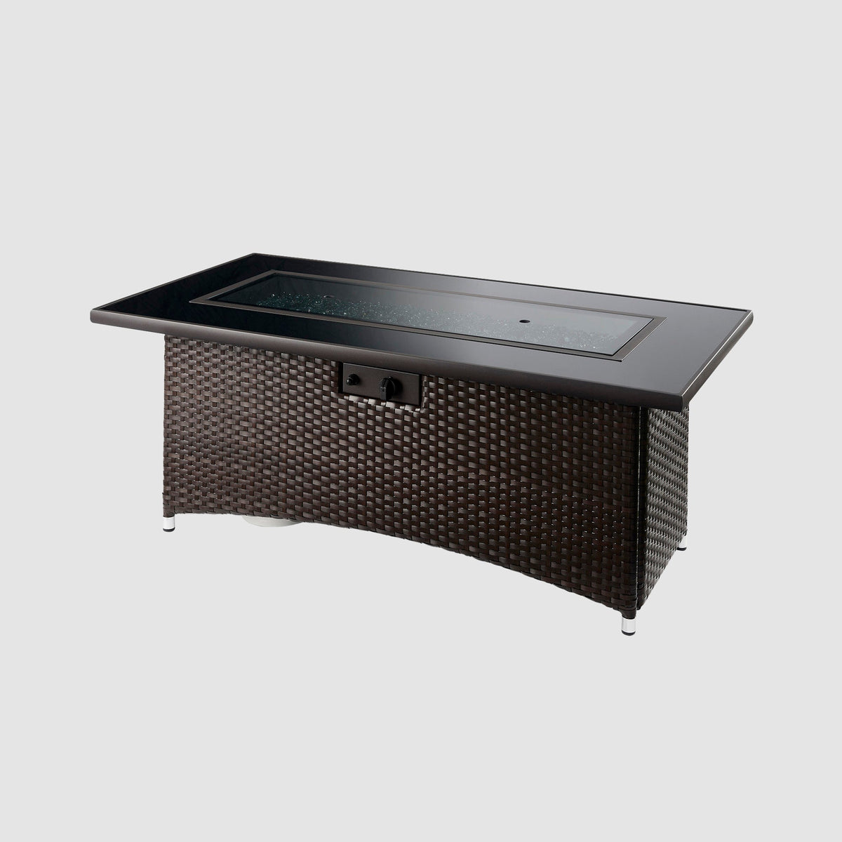 Outdoor GreatRoom Montego 59" Linear Gas Fire Pit Table