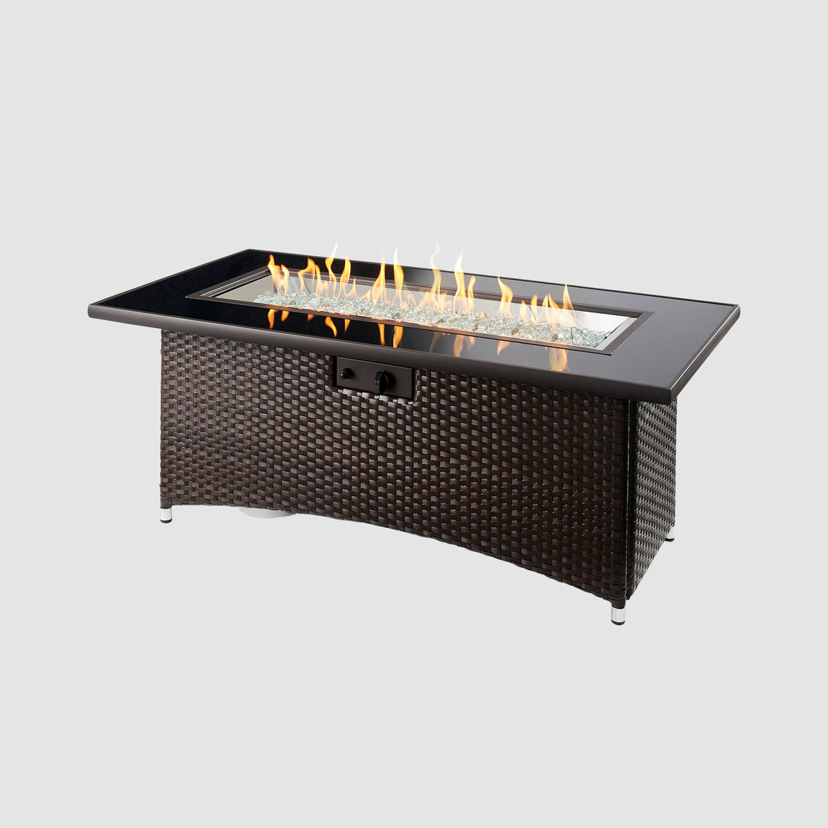Outdoor GreatRoom Montego 59" Linear Gas Fire Pit Table