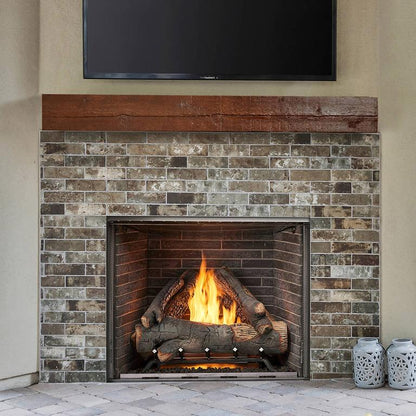Outdoor Lifestyles Courtyard 36-Inch Outdoor Gas Fireplace