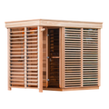 Outdoor 580 Sauna With Shower - 3 Person