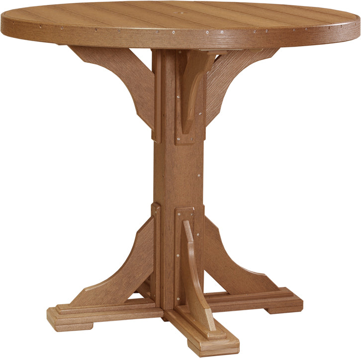 LuxCraft Deluxe Poly 48″ Round Table Set 1