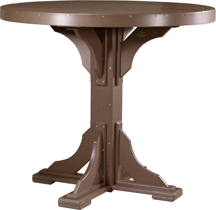 LuxCraft Deluxe Poly 48″ Round Table Set 1
