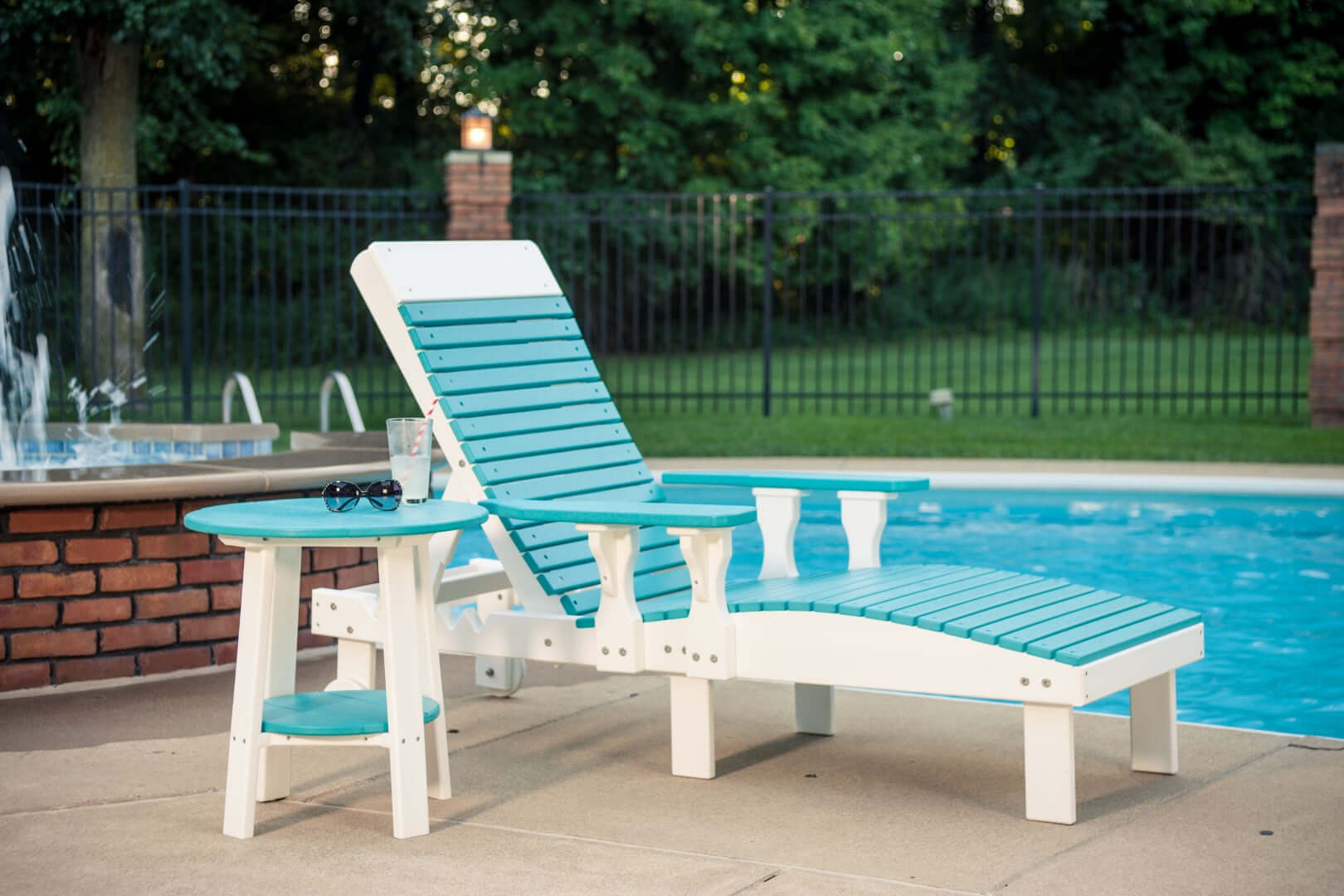 LuxCraft Lounge Chair 3-Piece Set