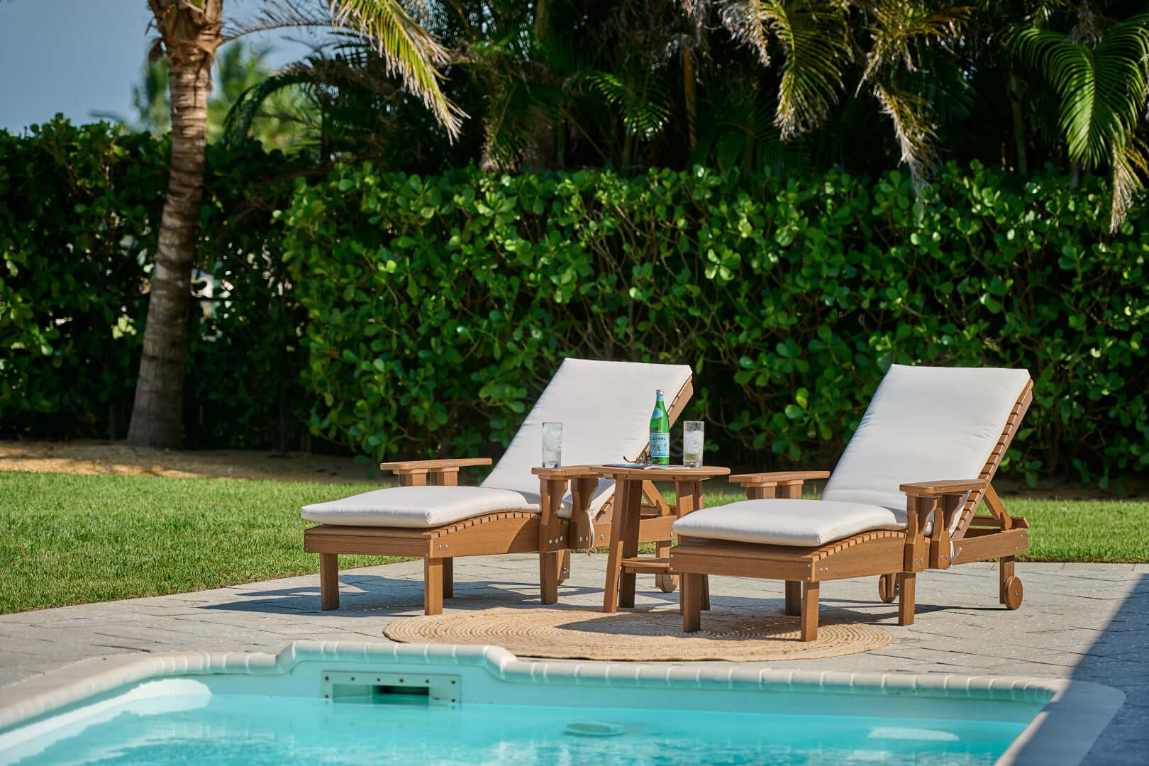 LuxCraft Lounge Chair 3-Piece Set