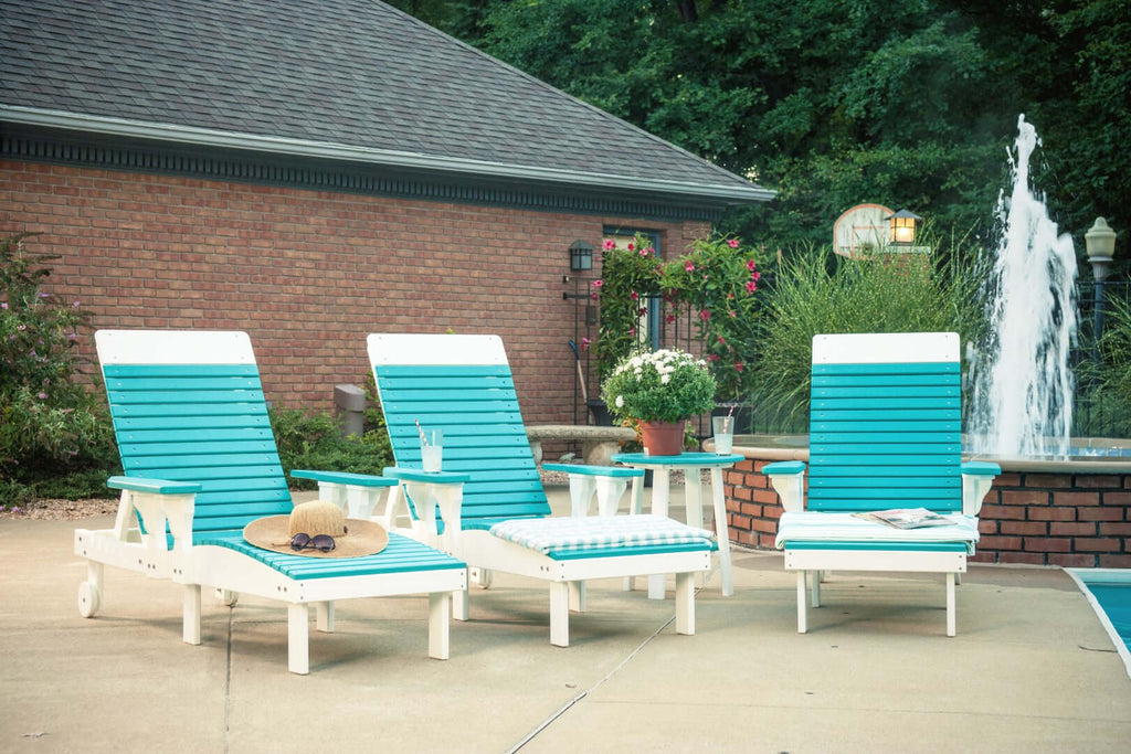 LuxCraft Lounge Chair 3-Piece Set