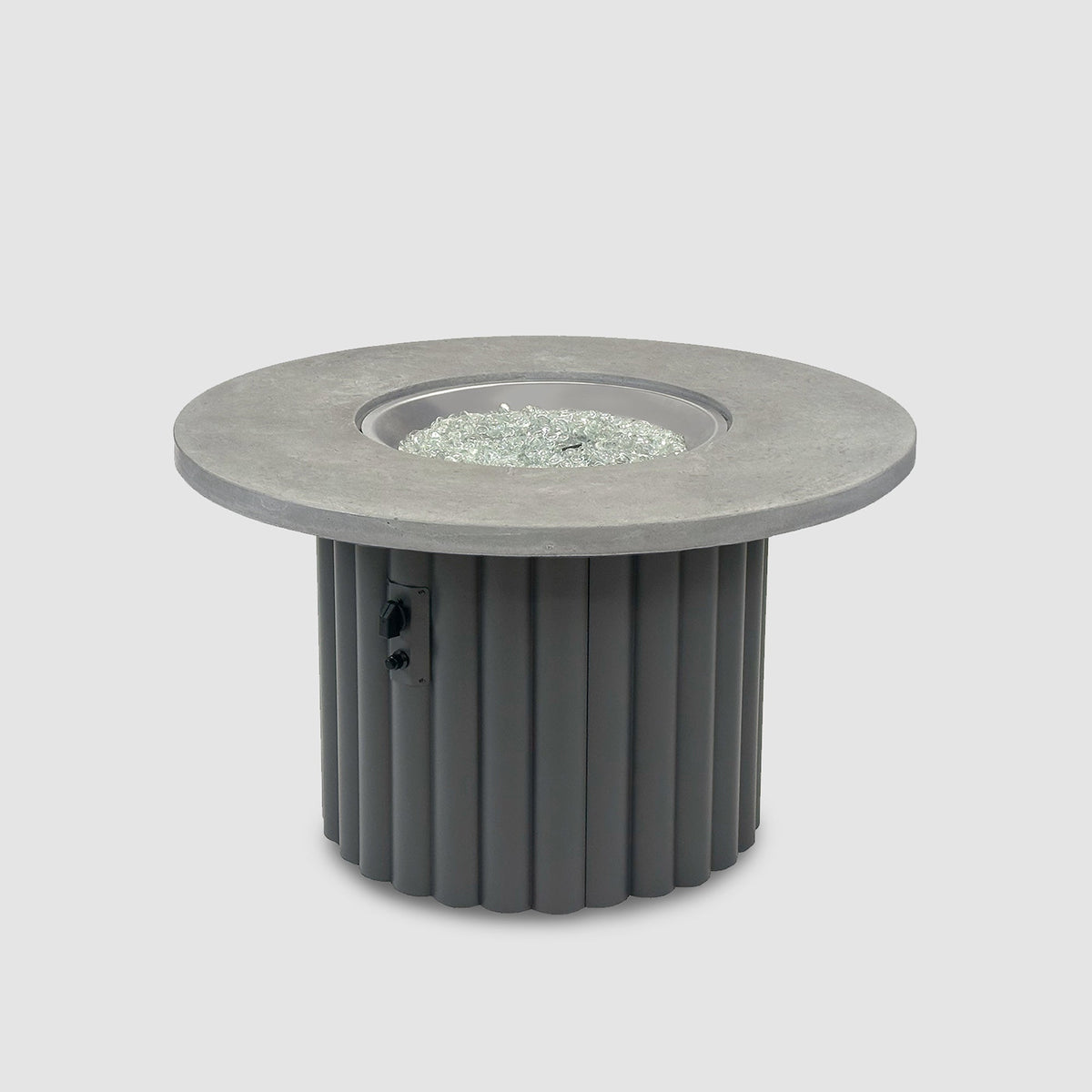 Outdoor GreatRoom Reverie 42" Round Gas Fire Pit Table