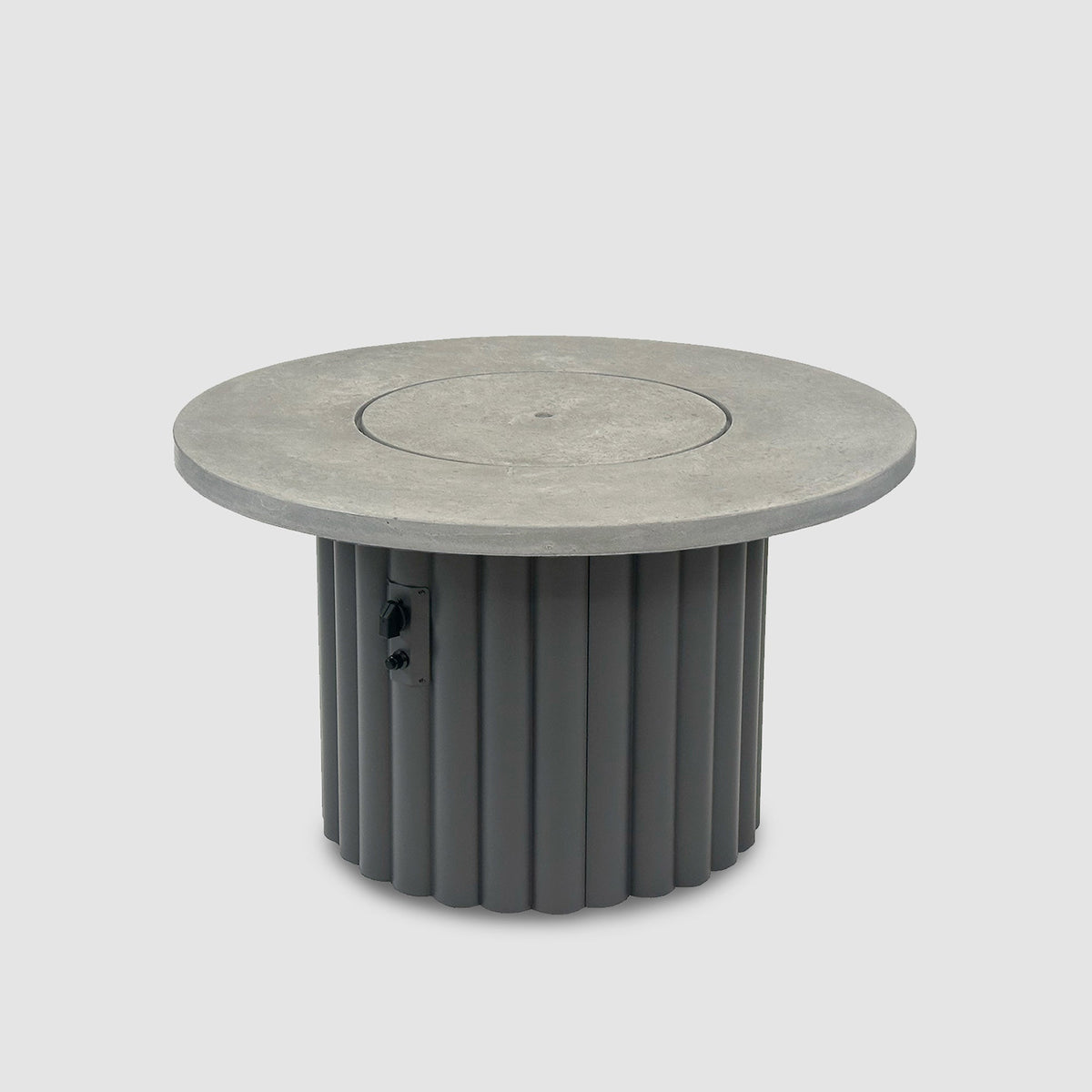 Outdoor GreatRoom Reverie 42" Round Gas Fire Pit Table