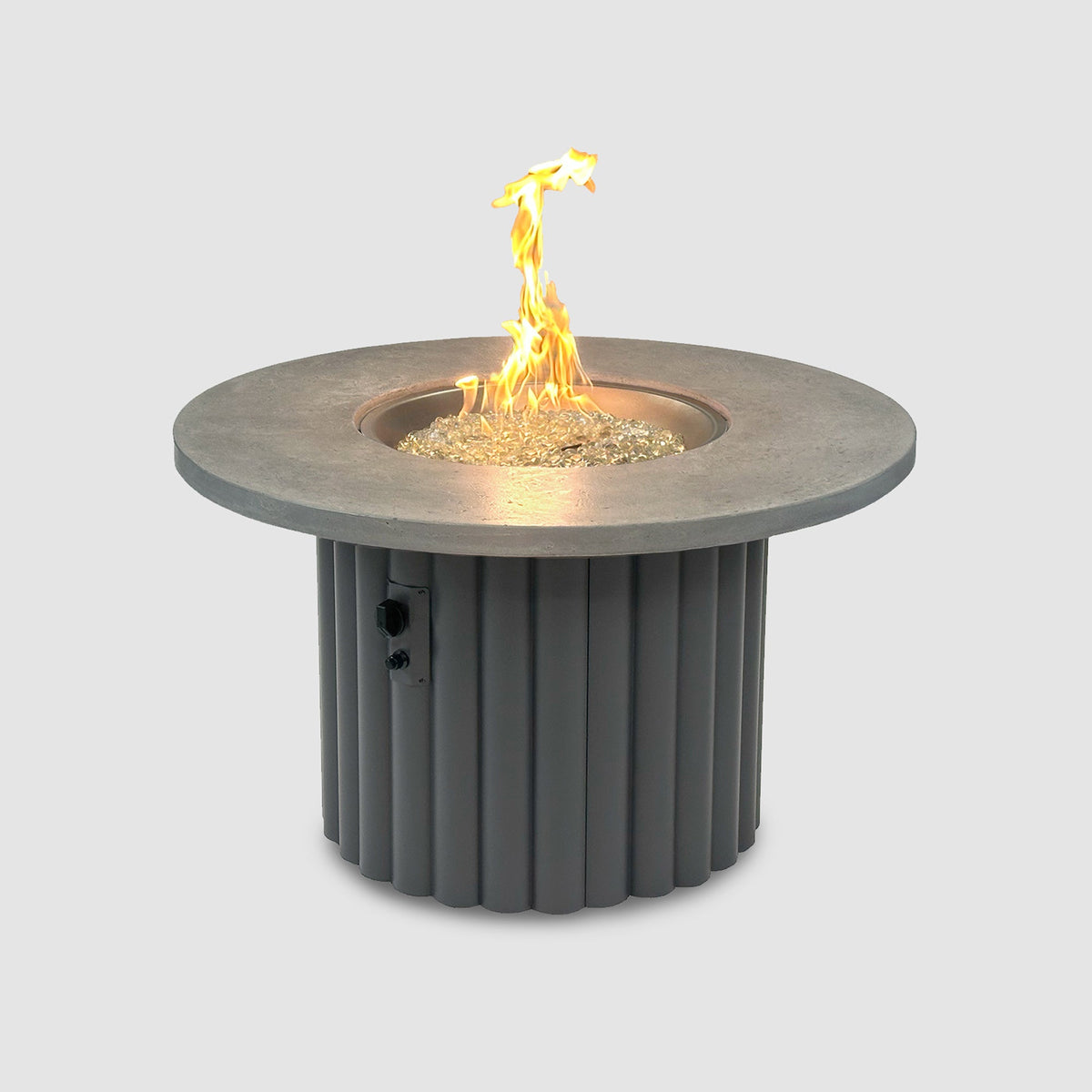 Outdoor GreatRoom Reverie 42" Round Gas Fire Pit Table