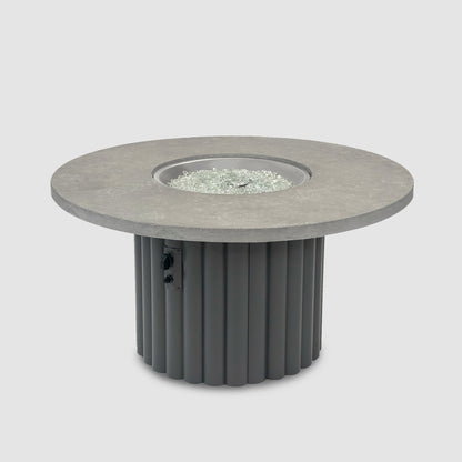 Outdoor GreatRoom Reverie 48" Round Gas Fire Pit Table