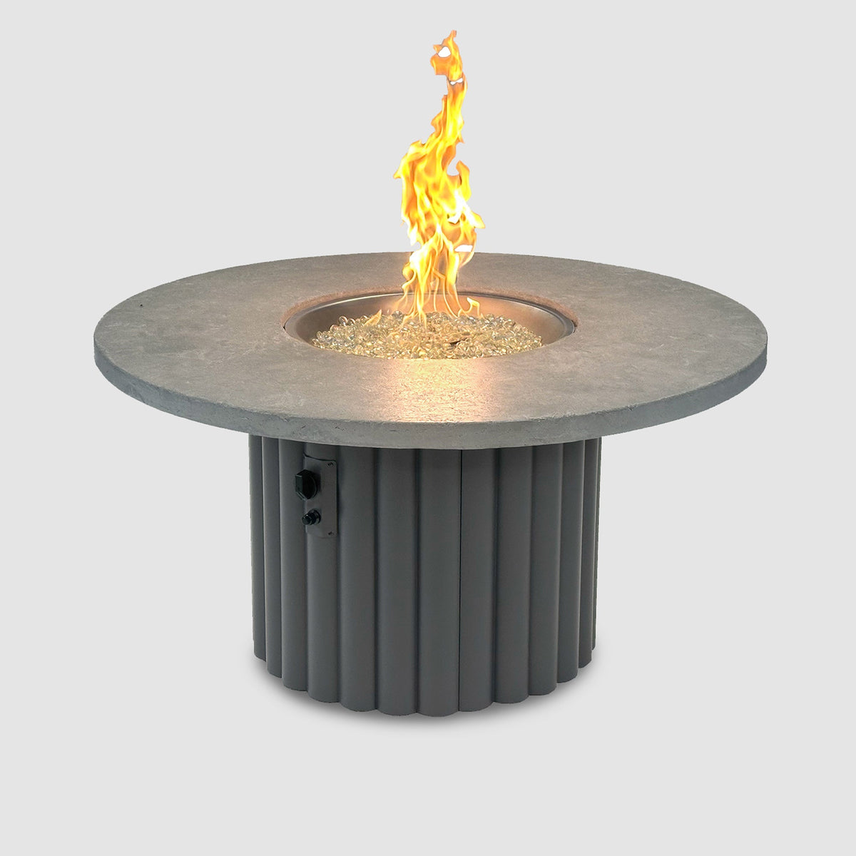 Outdoor GreatRoom Reverie 48" Round Gas Fire Pit Table