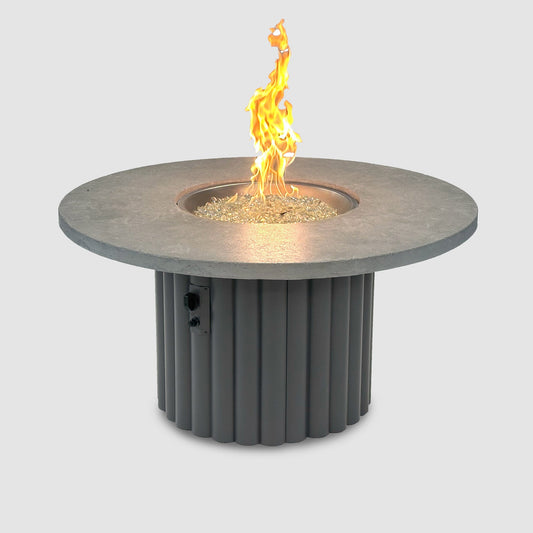 Outdoor GreatRoom Reverie 48" Round Gas Fire Pit Table