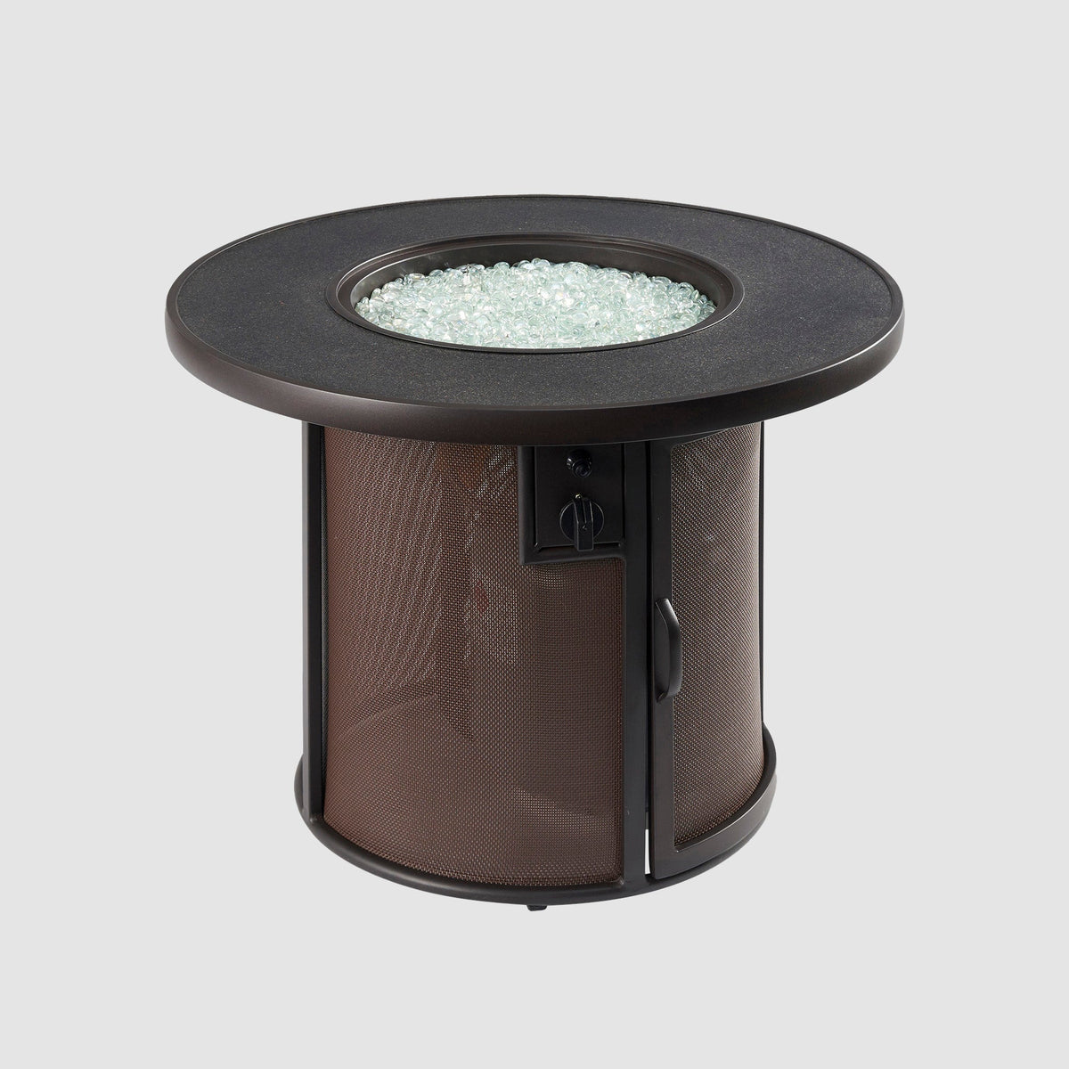 Outdoor GreatRoom Stonefire 31" Round Gas Fire Pit Table