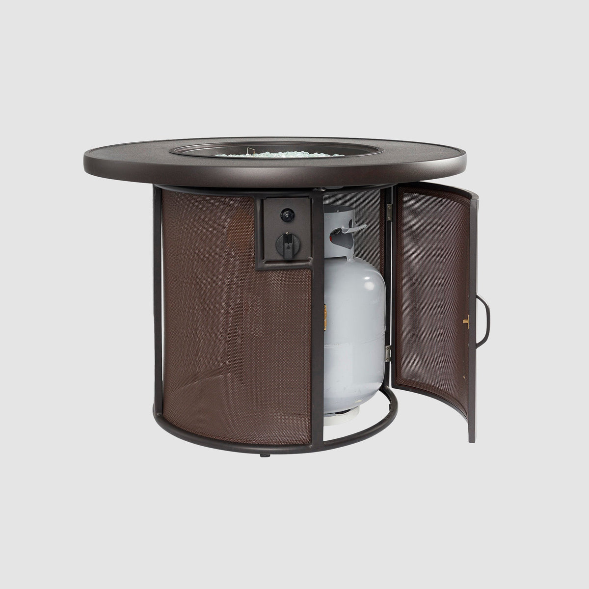 Outdoor GreatRoom Stonefire 31" Round Gas Fire Pit Table