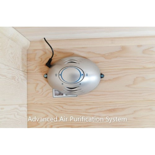 Sunray Sauna Cayenne 4 Person Outdoor Infrared Sauna - Rapid Halogen Heating HL400D3