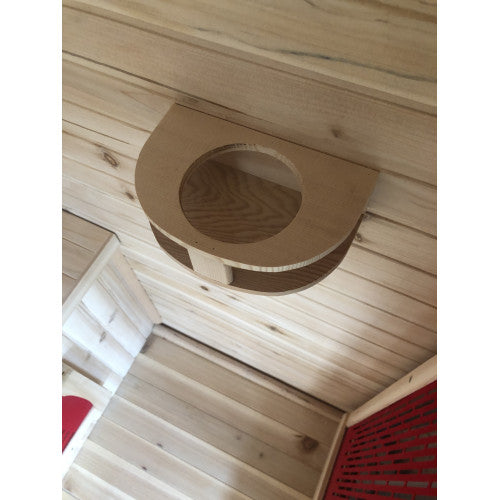 Sunray Sauna Cayenne 4 Person Outdoor Infrared Sauna - Rapid Halogen Heating HL400D3