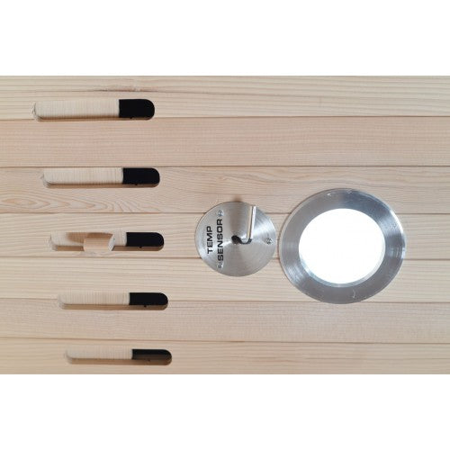 Sunray Sauna Cayenne 4 Person Outdoor Infrared Sauna - Rapid Halogen Heating HL400D3