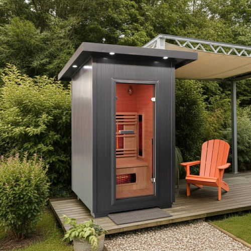 Sunray Logan 2-Person Outdoor Infrared Sauna HL200D6