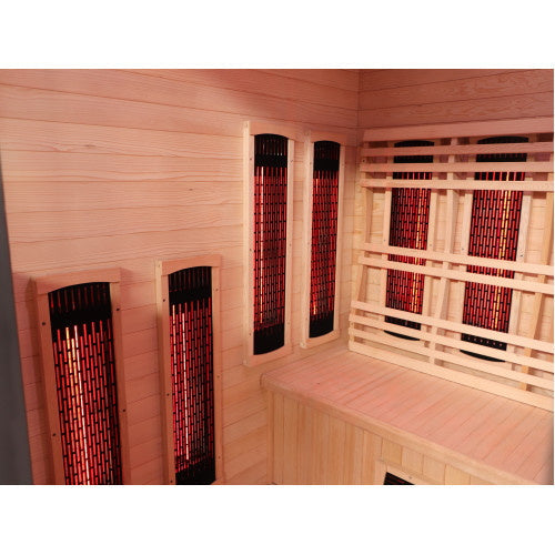 Sunray Pacific 4-Person Outdoor Infrared Sauna HL400D6