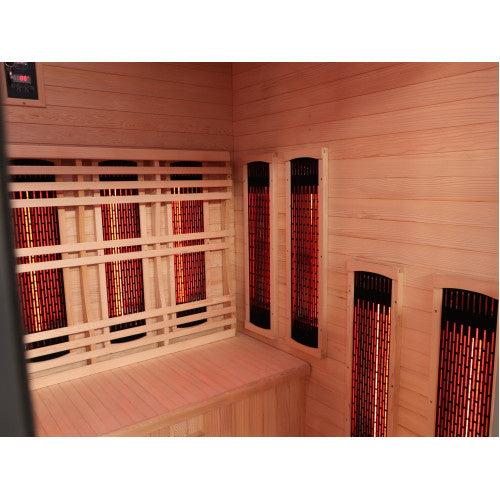 Sunray Pacific 4-Person Outdoor Infrared Sauna HL400D6