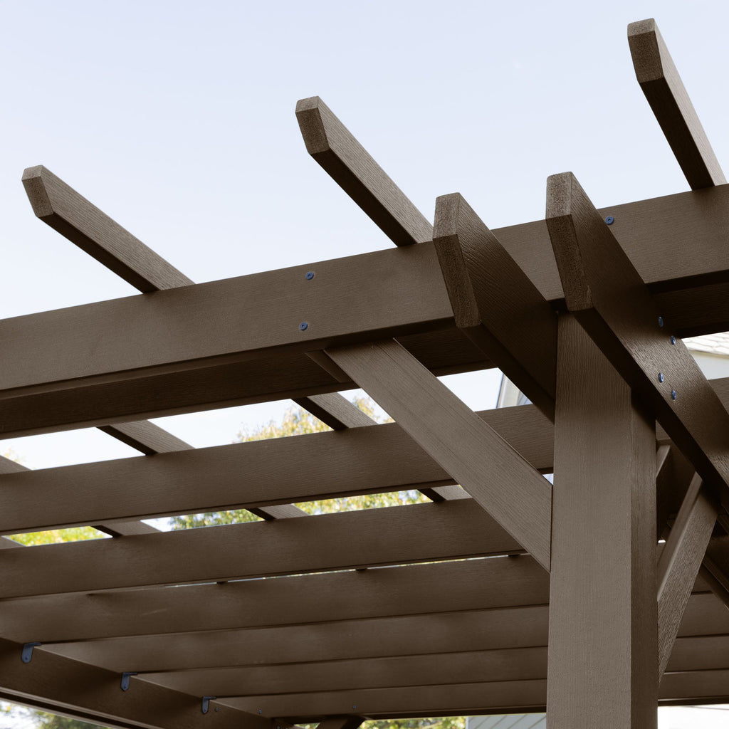 Bodhi 12' x 12' DIY Pergola with 5' Weatherly Porch Swing