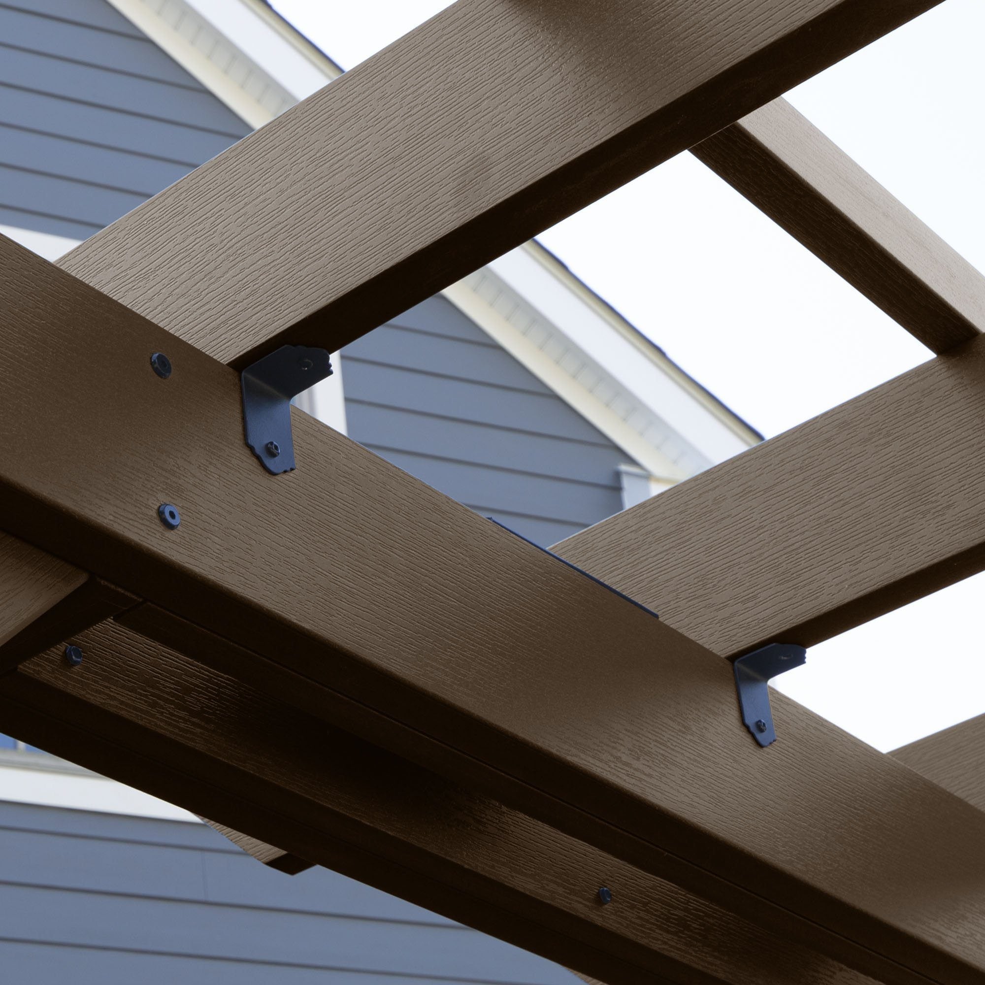 Bodhi 10' x 10' DIY Pergola with 5' Weatherly Porch Swing