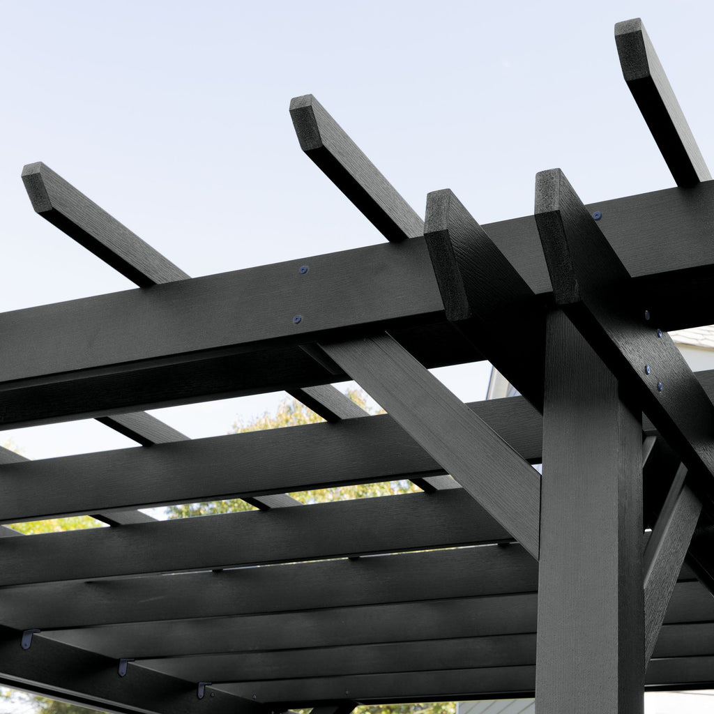Bodhi 12' x 12' DIY Pergola with 5' Weatherly Porch Swing