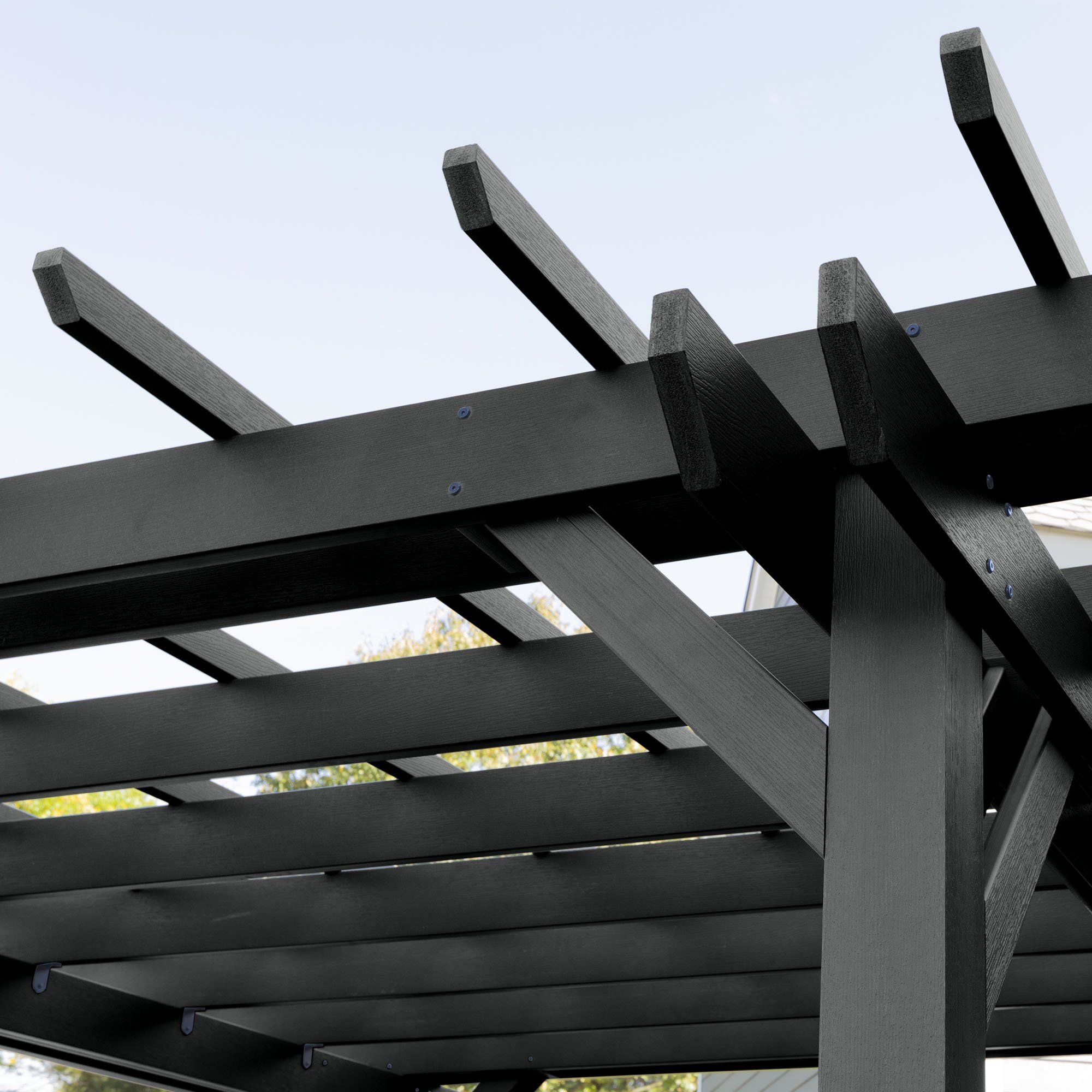 Bodhi 12' x 12' DIY Pergola with 5' Weatherly Porch Swing