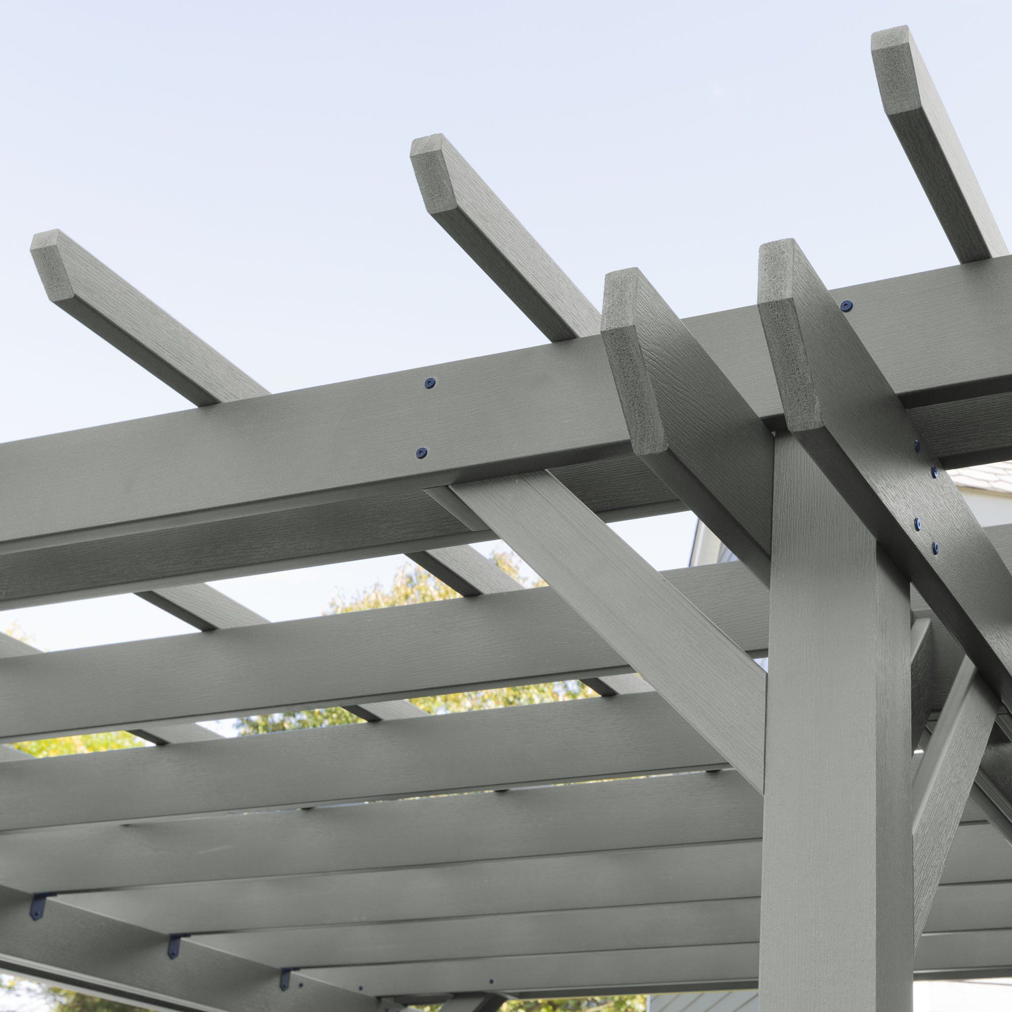 Bodhi 12' x 12' DIY Pergola with 5' Weatherly Porch Swing